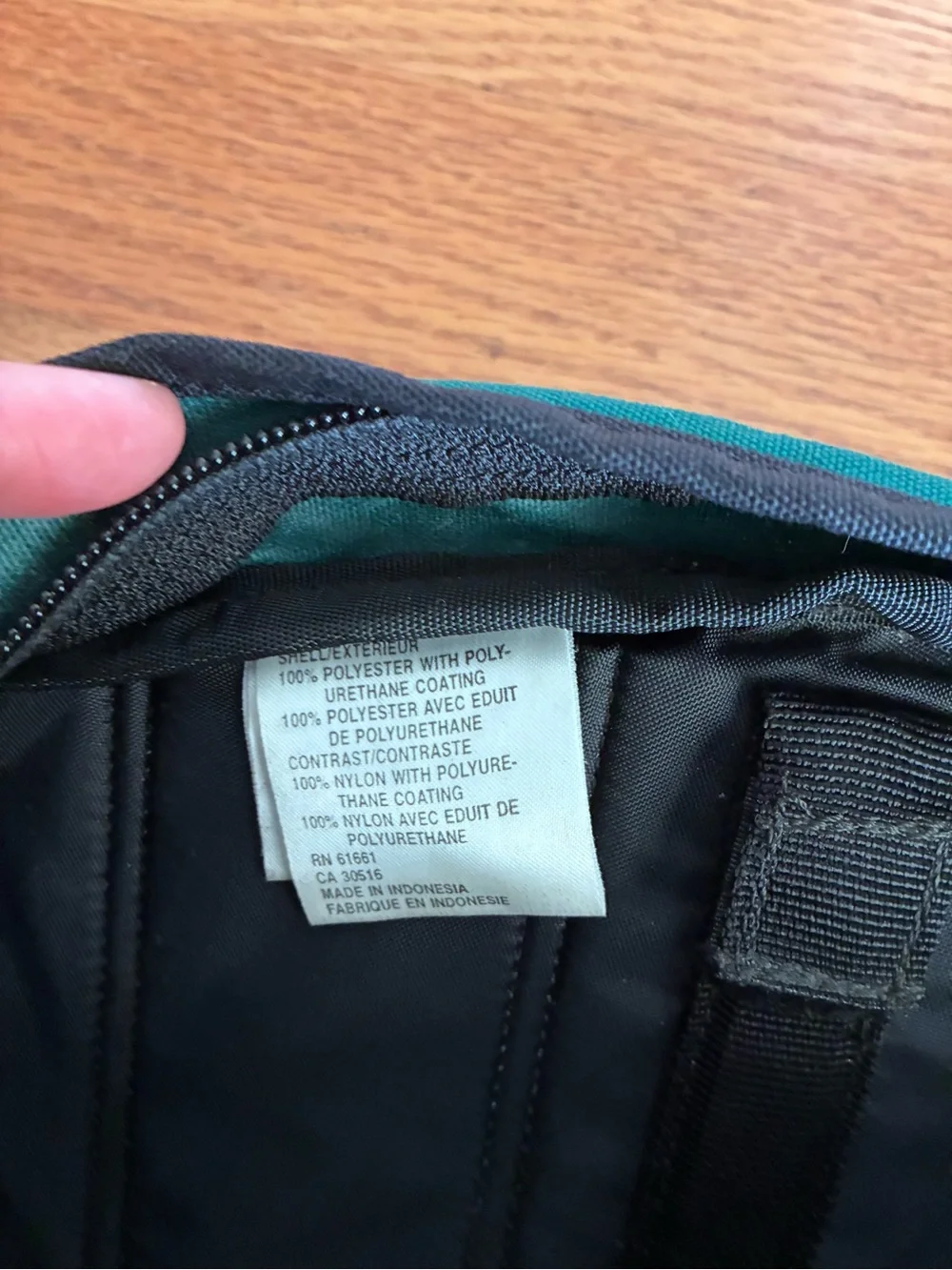 The North Face Vintage The North Face Lumbar Fanny Pack Green and Black